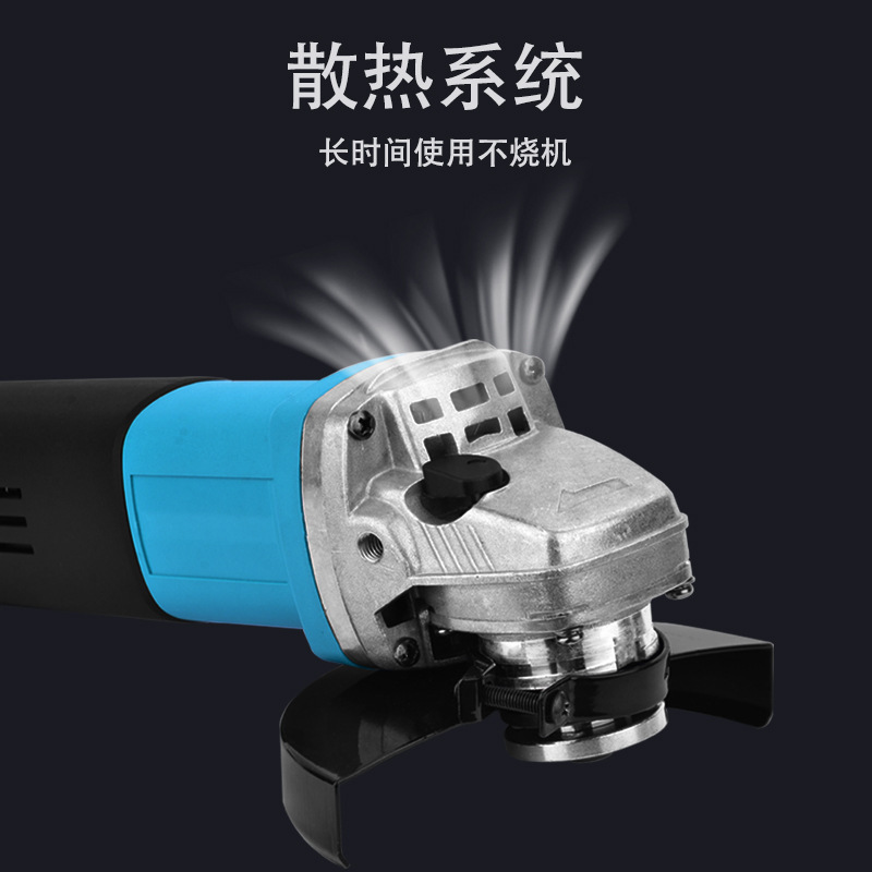 电动角大功率磨机手砂轮角向磨光机石材切割机带手柄